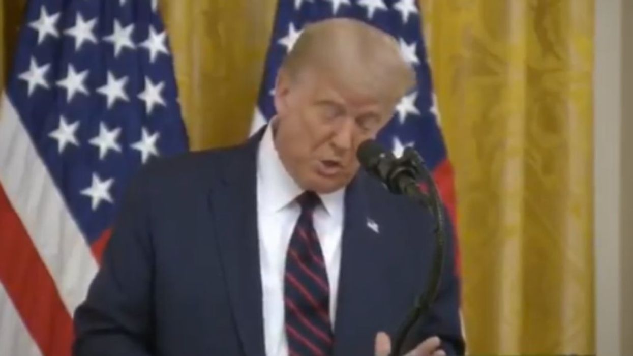 Trump Roasted After He Kept Trying To Say 'Yosemite' And Failed In The Most Awkward Way