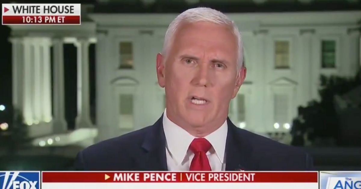 Mike Pence Dragged After Parroting Trump's Baseless Mail-In Voter Fraud Claims On Fox News