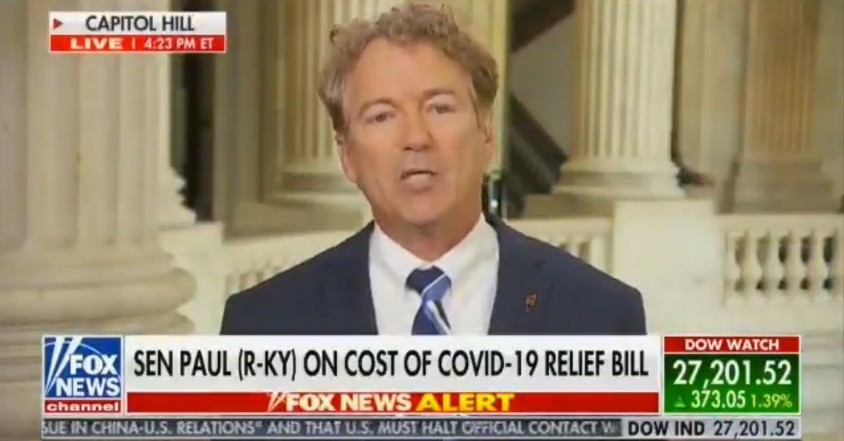 Rand Paul Jokes That Republicans Should Apologize To Obama For Their Spending Hypocrisy And People Are Here For It