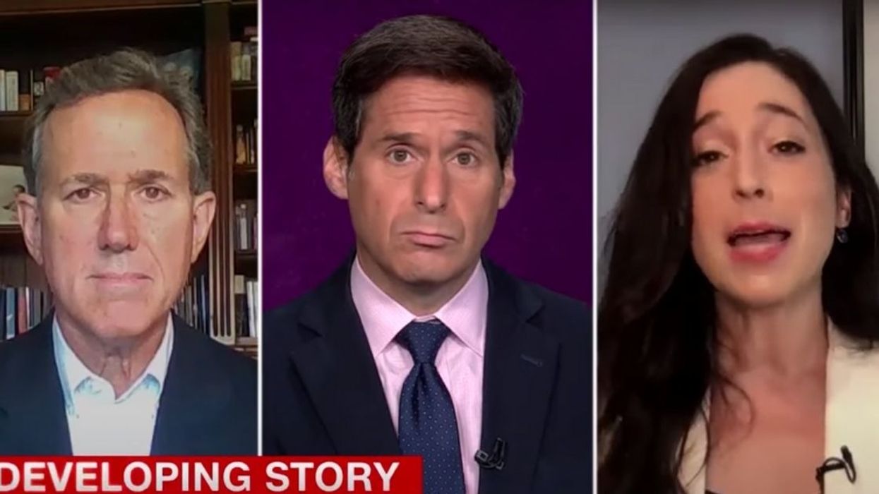 CNN Host Rips 'Hypocrite' Rick Santorum After He Blames Obama For Trump's Use Of Executive Orders