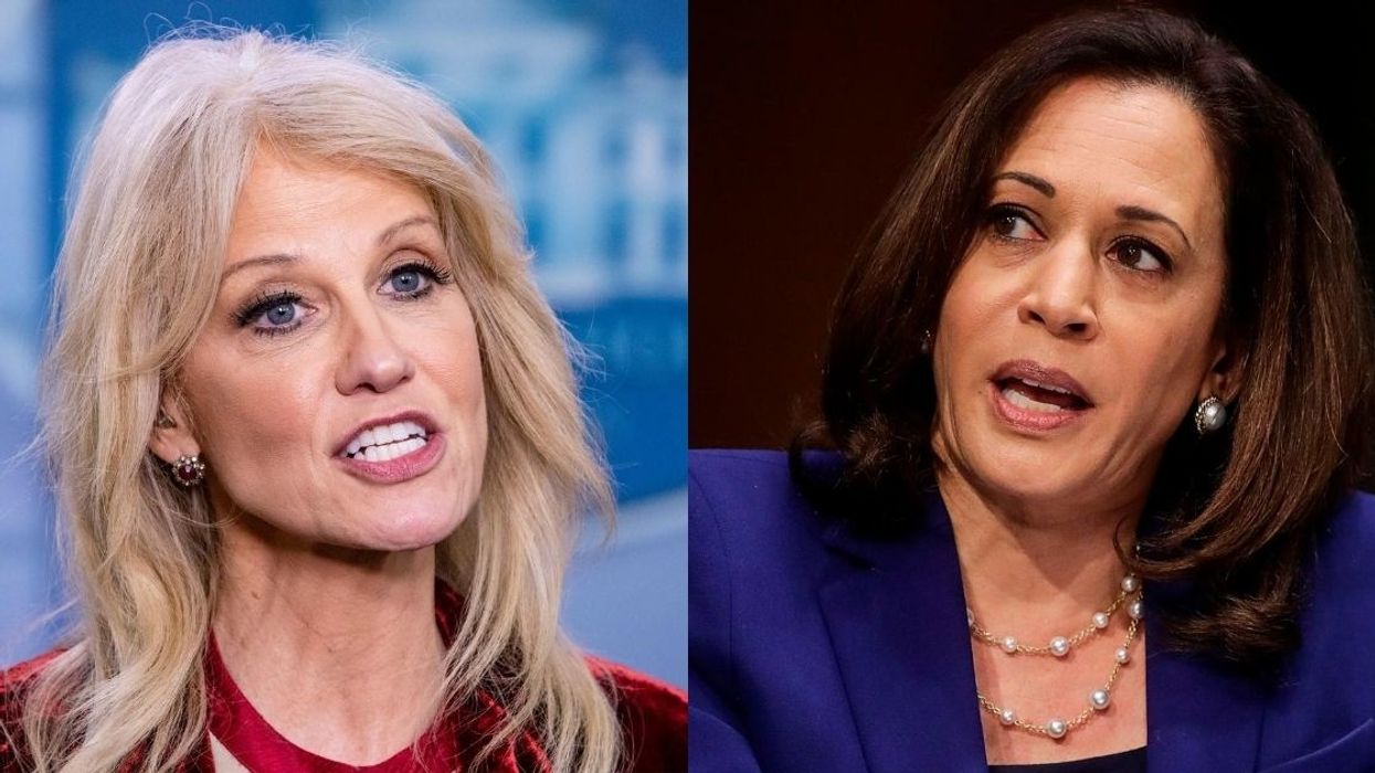 Kellyanne Conway Ripped After Criticizing Kamala Harris For Backing Law That Trump Also Supports