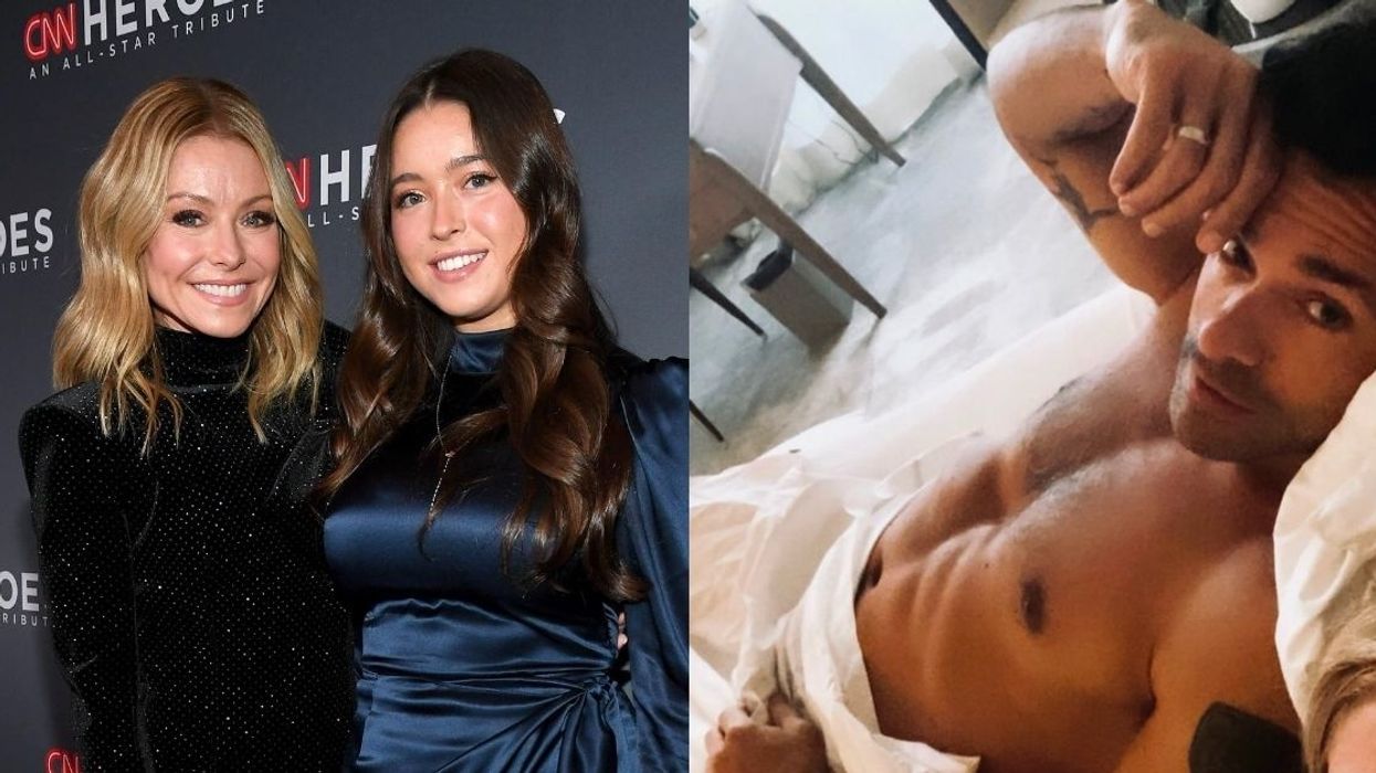 Kelly Ripa's Daughter Hilariously Rips Her Mom's 'Disgusting' Thirst Trap Photos Of Husband Mark Consuelos