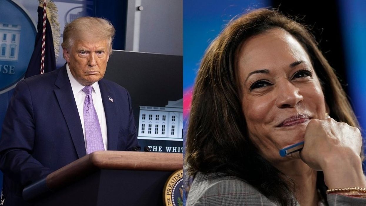 Trump Dragged For 'Laughably Desperate' Campaign Email Calling Kamala Harris 'Horrible'
