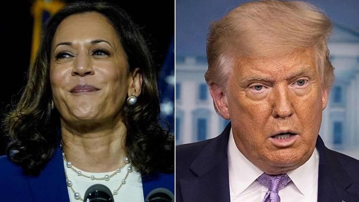 Trump Slammed After Repeating Unfounded 'Birther' Claim About Kamala Harris' Eligibility to Be Vice President