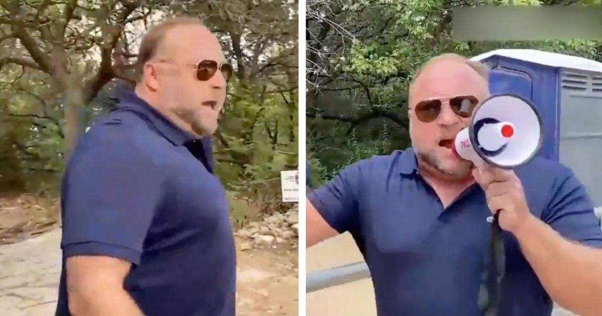 Alex Jones Goes Off On Teen Workers For Enforcing Guidelines—And They Couldn't Care Less