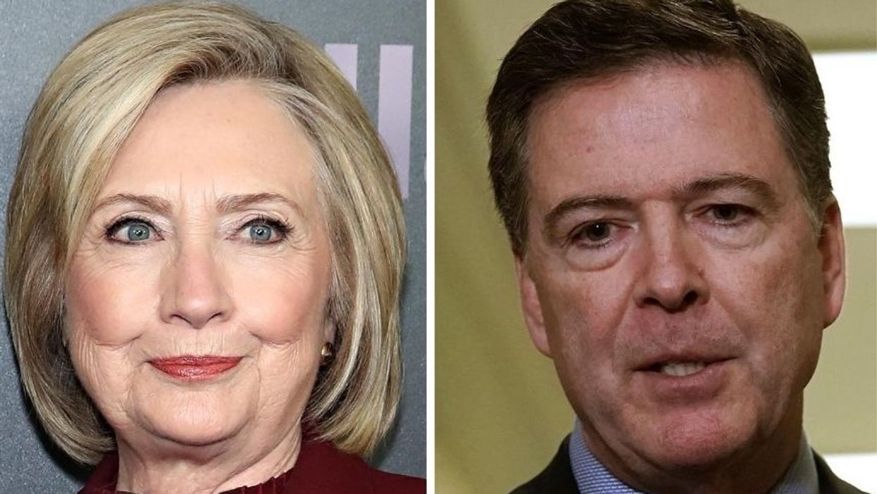 Hillary Clinton Threw So Much Shade at James Comey's 'Elect More Women' Tweet Without Even Saying a Word