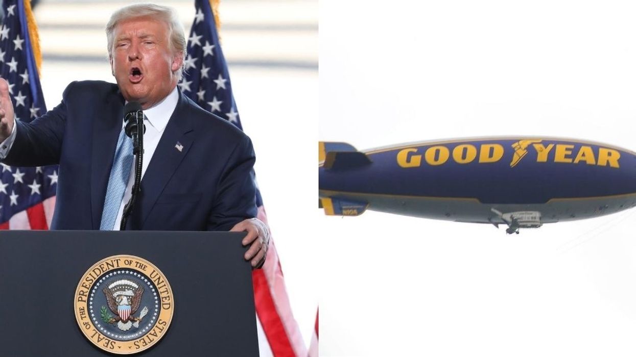 Trump Doubles Down On Goodyear Boycott After Twitter Points Out His Presidential Limo Uses Goodyear Tires