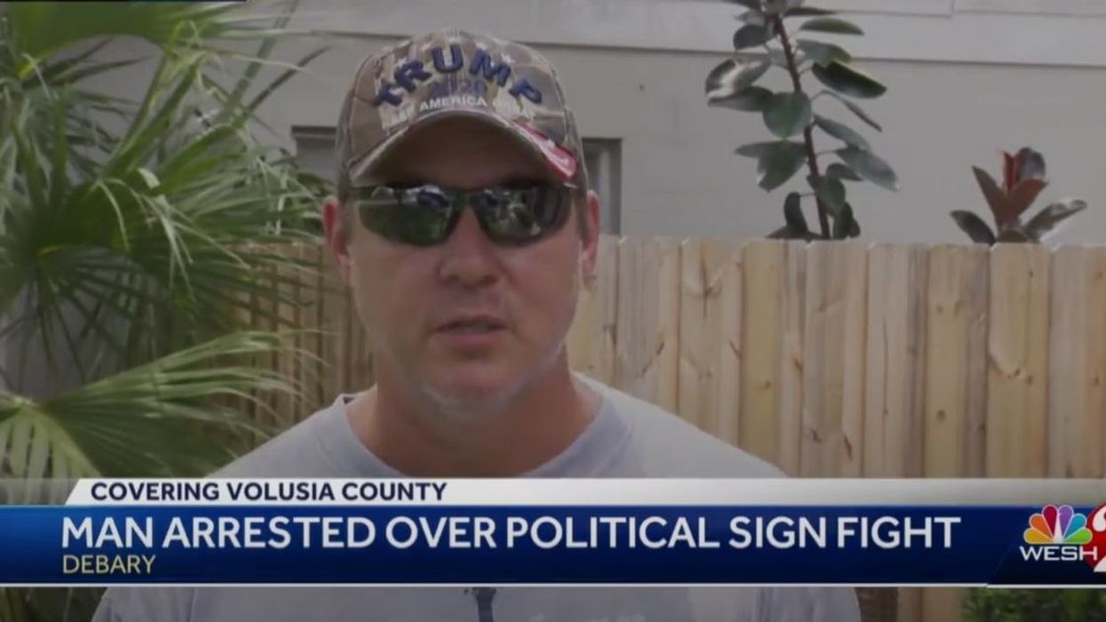 Pro-Trumper Boasts About Going To Jail 'For Our President' After Punching Neighbor Over Biden Sign