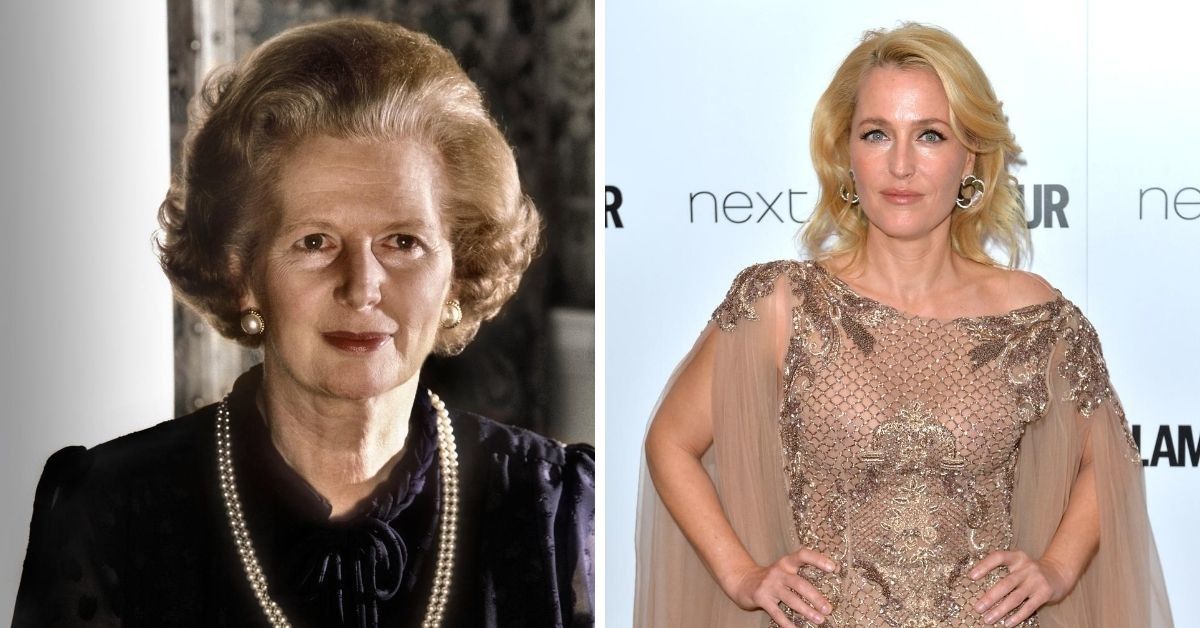 'The Crown' Fans Are Thirsting Over Gillian Anderson As Margaret Thatcher— And It's All Kinds Of Weird