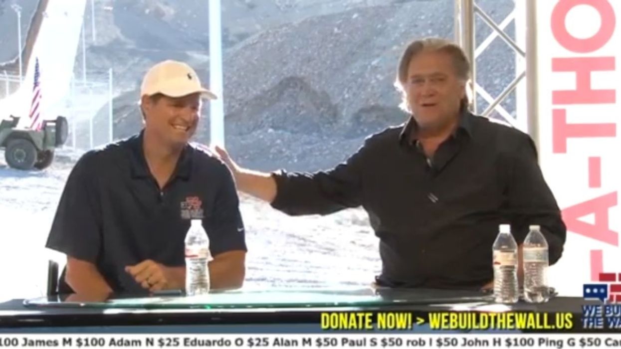 Steve Bannon Literally Joked About Stealing Donors' Money During 'We Build The Wall' Fundraiser
