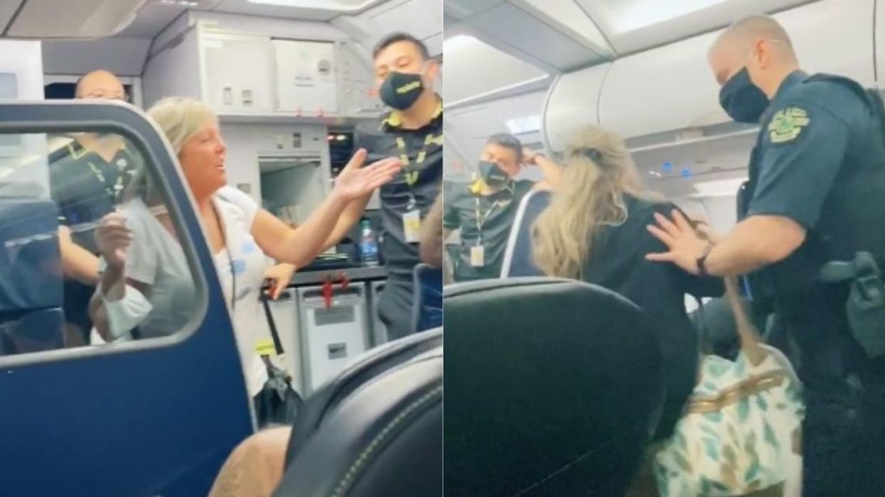 White 'Karen' Gets Booted From Plane And Calls It 'Racism At Its Best' In Surreal Viral Video
