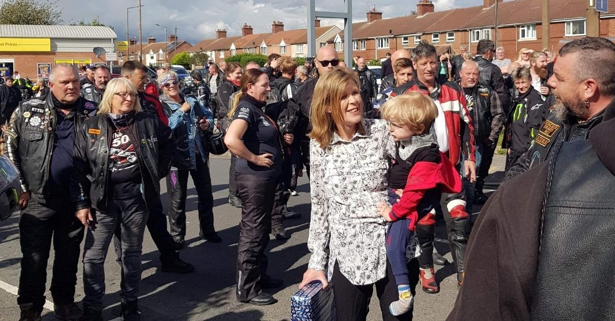 4-Year-Old Boy Has Birthday Wish Granted After 150 Bikers Wish Him A Happy Birthday