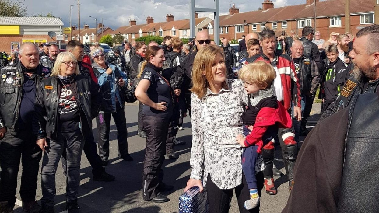 4-Year-Old Boy Has Birthday Wish Granted After 150 Bikers Wish Him A Happy Birthday