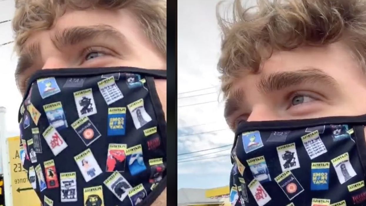 Bisexual Guy Comes Up With Genius Way Of Getting Homophobic Men To Wear Their Face Masks