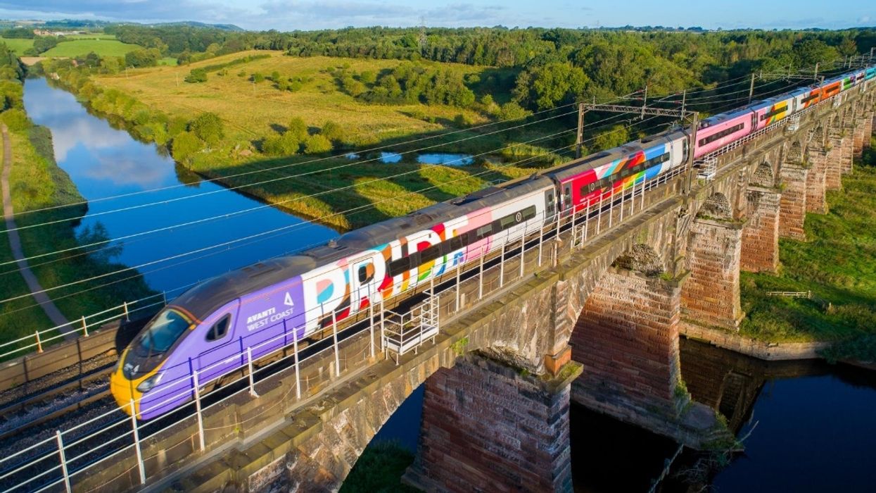 Pride Train With All-LGBT+ Crew Spreads Love Across The UK With Its Inaugural Journey