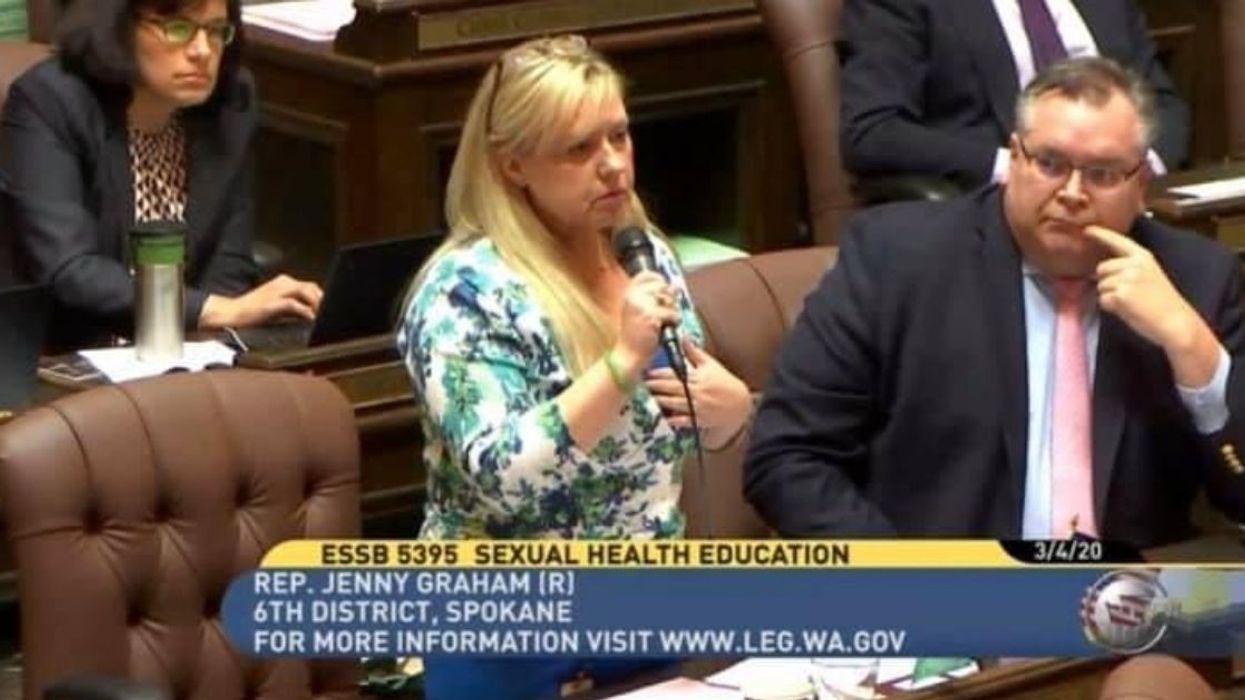 Washington State GOP Lawmaker Stands By Bonkers Theory About 'Reptilian-Human Hybrids' Despite Backlash