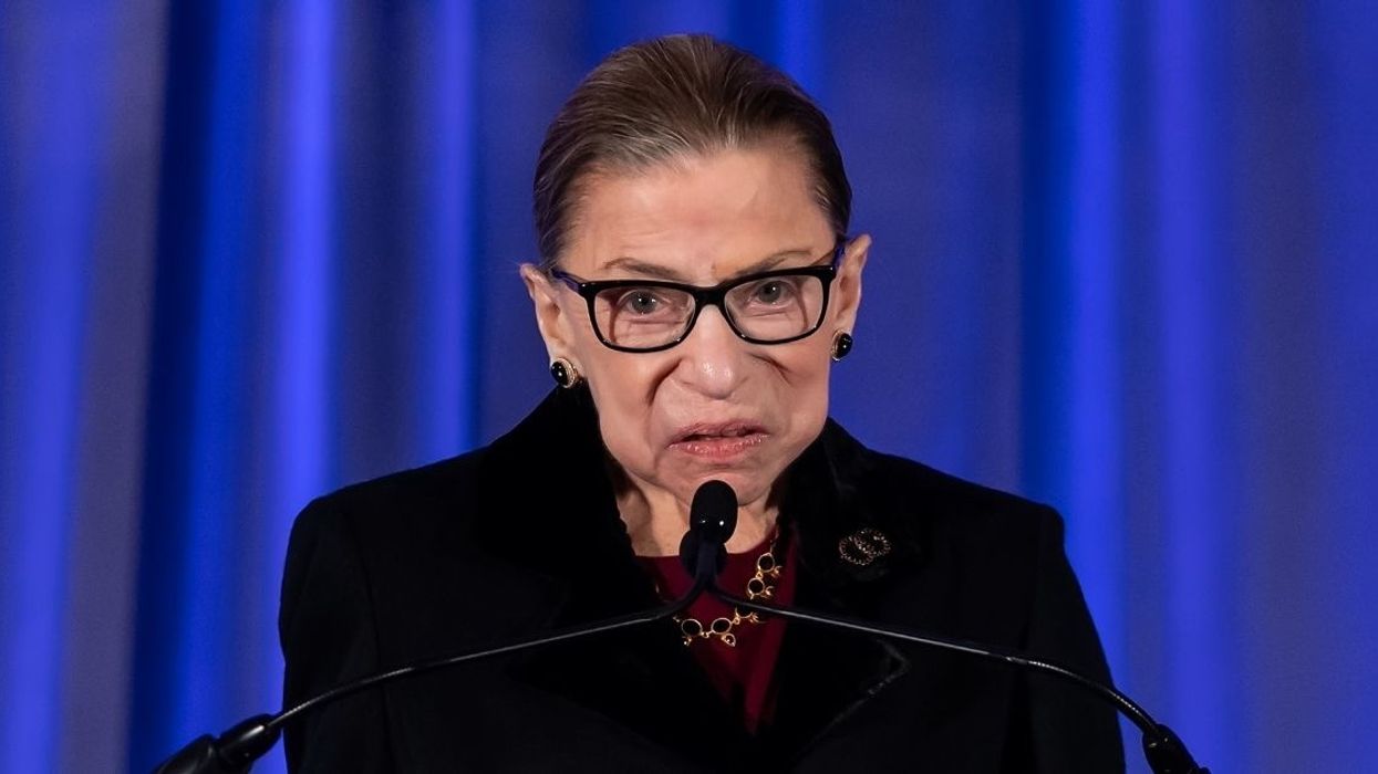 Ruth Bader Ginsburg Just Officiated A Wedding Sans Mask, And People Are Not Happy About It