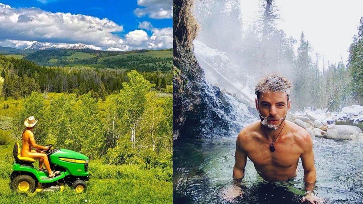 'Naked Rancher' Ignites Instagram By Herding Cattle, Chopping Wood, And Fishing In The Buff