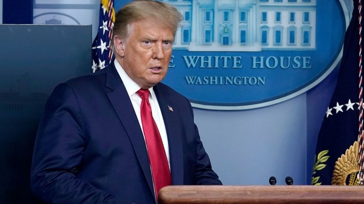 Trump Slammed for Fearmongering Tweet About the Suburbs After Claiming He Downplayed Virus to Avoid 'Panic'