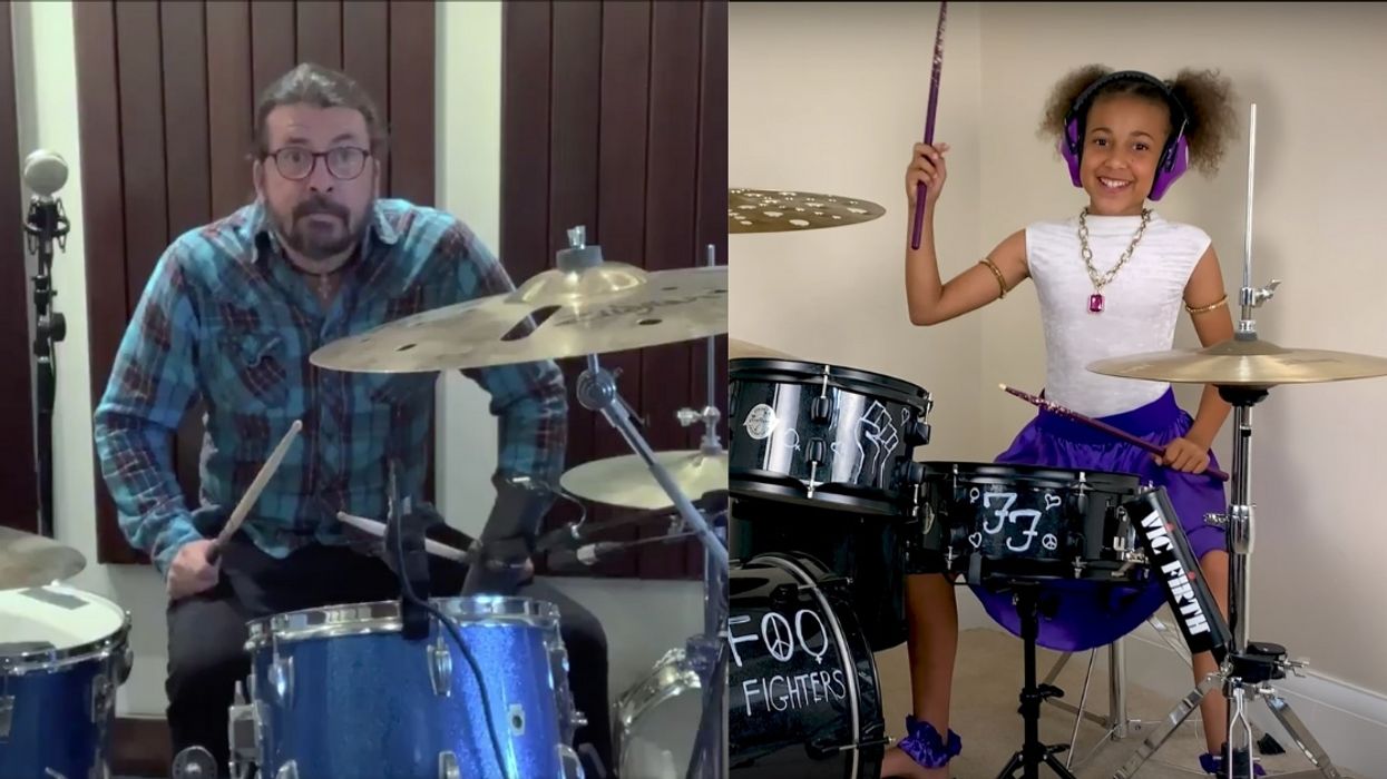 Dave Grohl Writes Epic Theme Song For 10-Year-Old Drumming Sensation He's Been Battling
