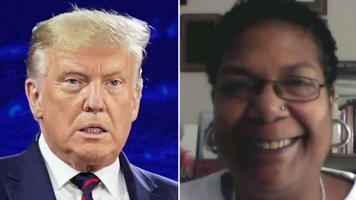 Woman Who Smacked Trump Down at Town Hall Explains How She Made Up Her Mind to Vote Biden