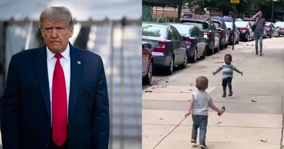 Trump Sued For 'Inflicting Emotional Distress' After He Shared A Doctored Video Of 'Racist Baby'