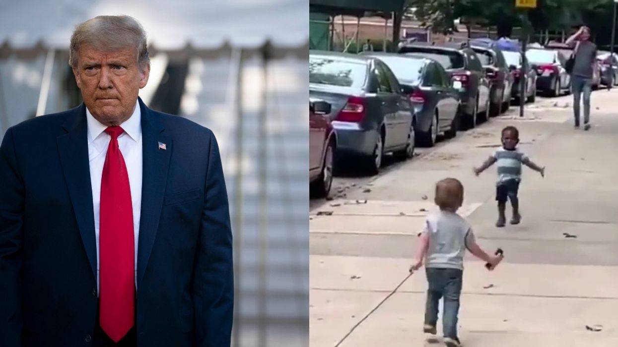 Trump Sued For 'Inflicting Emotional Distress' After He Shared A Doctored Video Of 'Racist Baby'