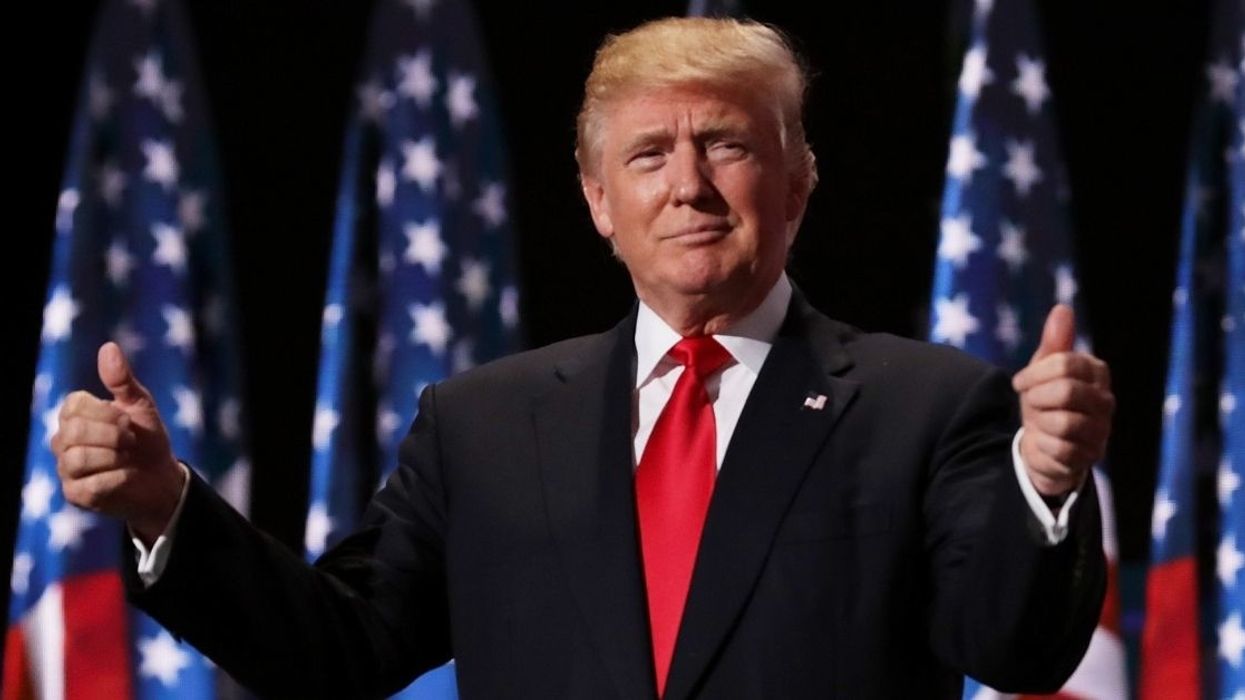 Trump Celebrates After Gay Hookup App's Poll Shows Him Having Nearly As Much Support As Biden