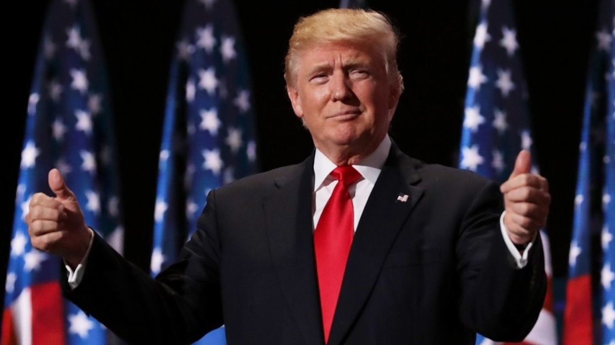 Trump Celebrates After Gay Hookup App's Poll Shows Him Having Nearly As Much Support As Biden