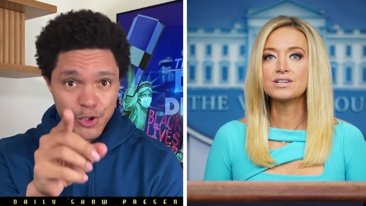 Trevor Noah Drags Kayleigh McEnany By Awarding Her His 'Best Bullsh*t' Pandemmy Award