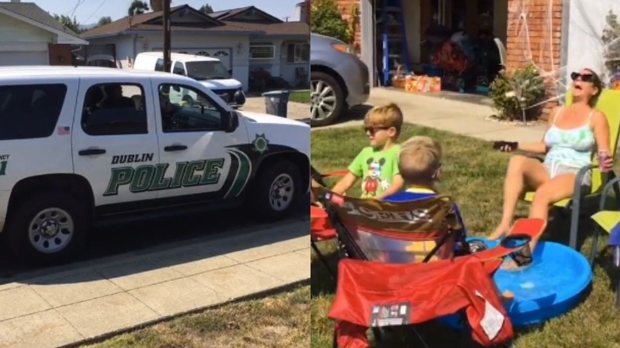 'Karen' Dragged After Calling Cops On 'Rowdy Pool Party' Consisting Of 4 People And A Kiddie Pool