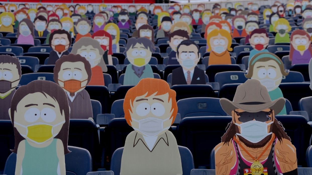 The Denver Broncos Just Played In Front Of A Crowd Of 1,800 'South Park' Character Cutouts
