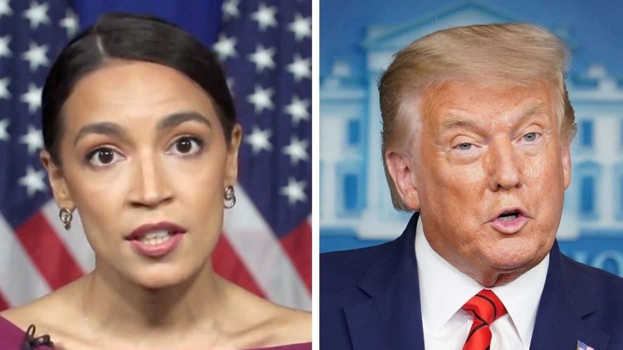 AOC Calls GOP 'Misogynistic Hypocrites' After Trump's Tax Return Says He Spent $70k On His Hair