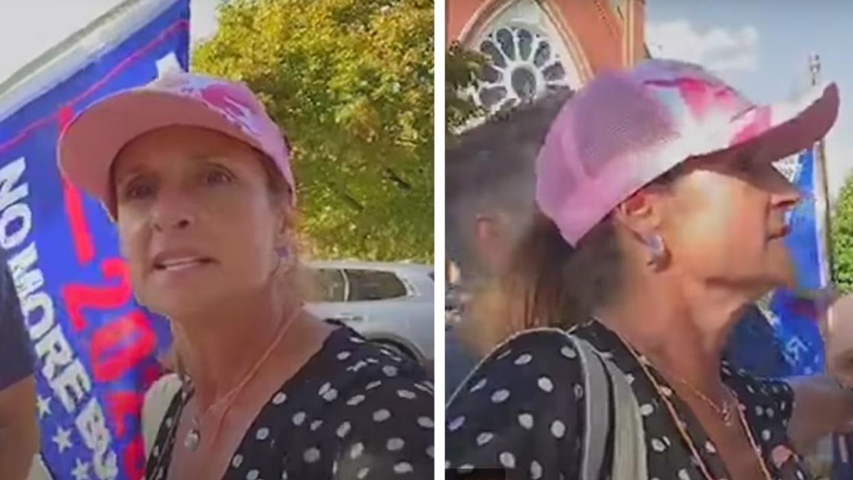 Trump Supporter's Rant About Racial Slur Being Used In Protesters' Song Sparks Violent Clash