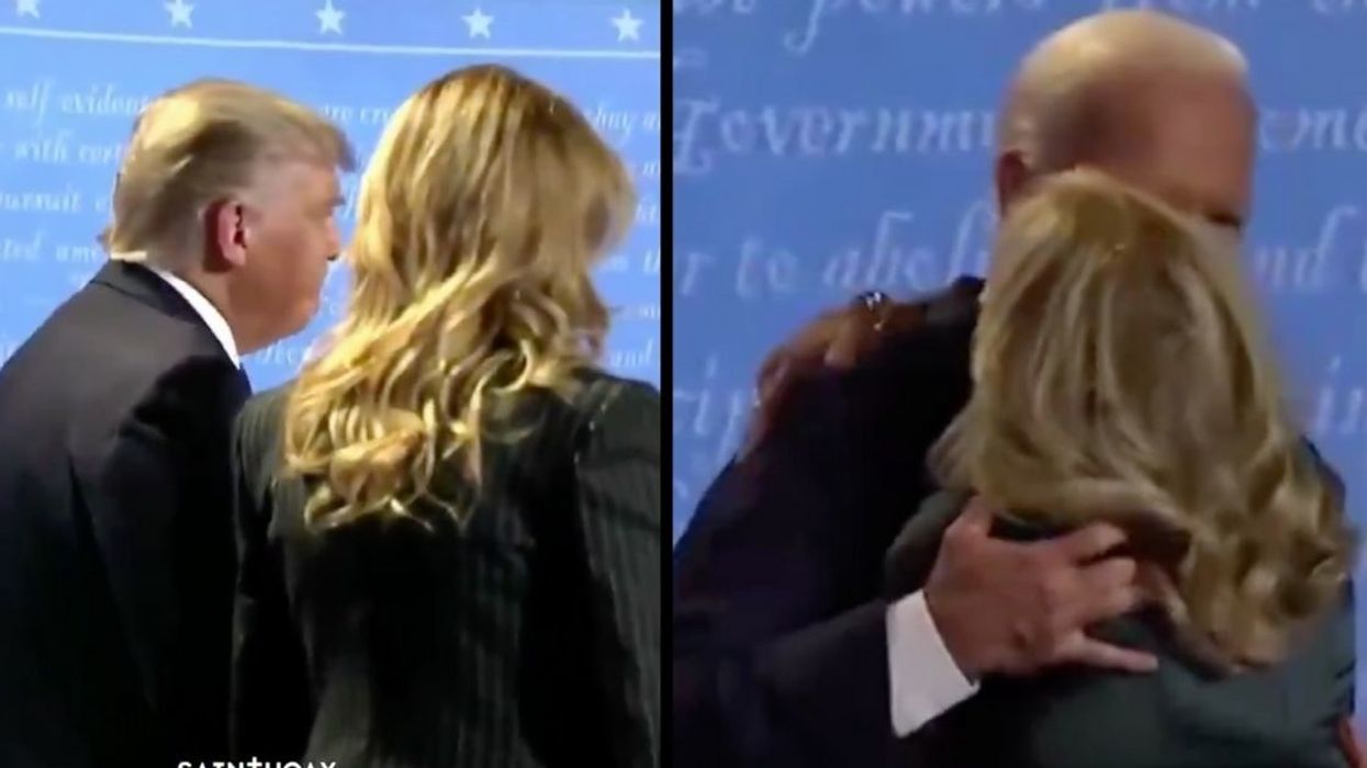 The Way Trump And Biden Each Greeted Their Wives After The Debate Says Everything About Their Relationships