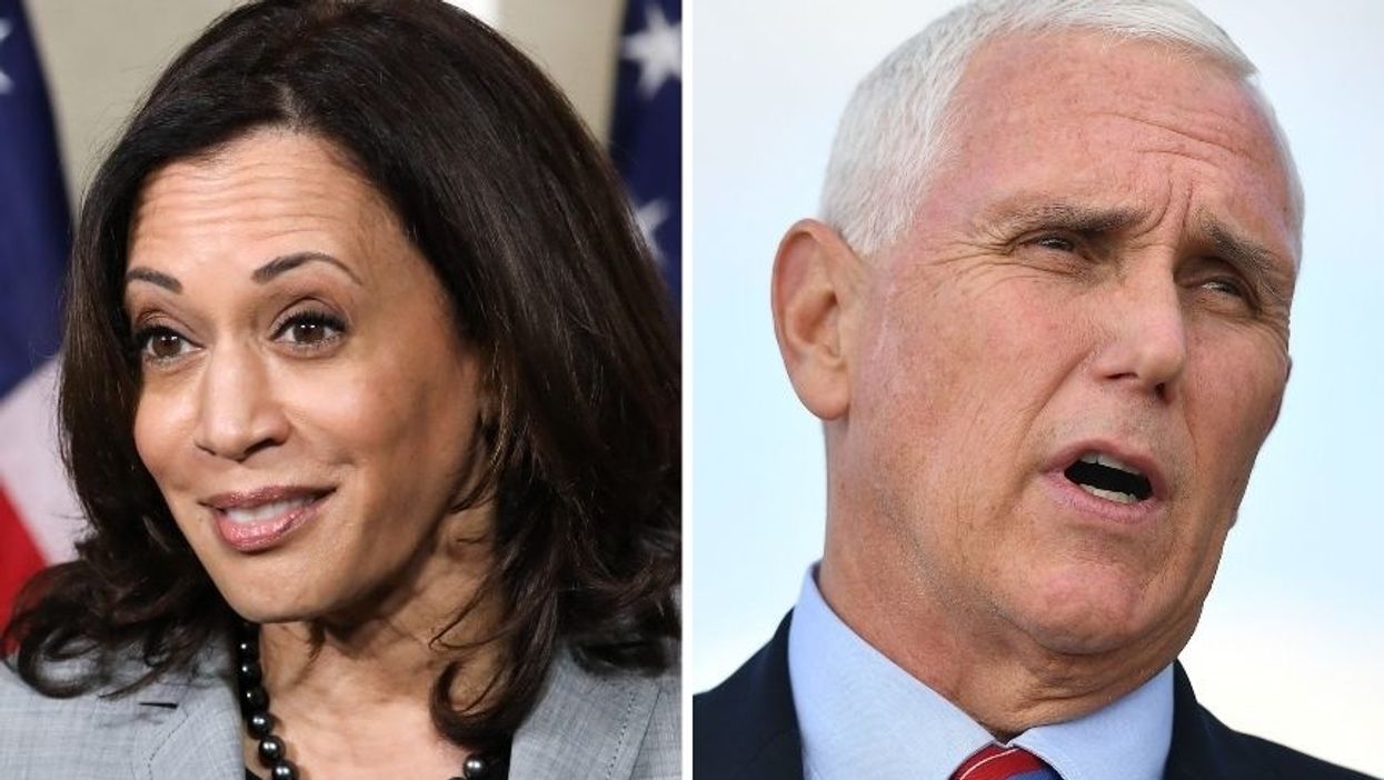 Pence Tried to Shame Kamala Harris for Agreeing to Plexiglass Barriers at VP Debate and People Can Not Even