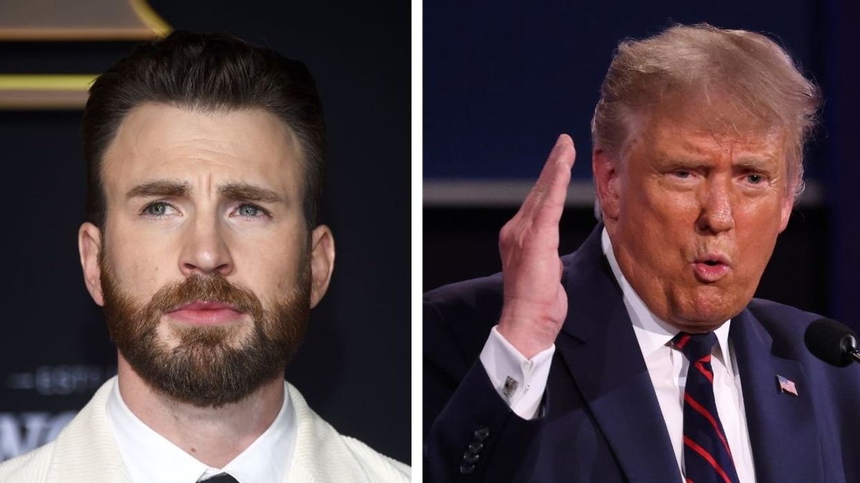 Chris Evans Just Ripped Trump To Shreds For Telling His Supporters Not To Be Afraid Of The Virus