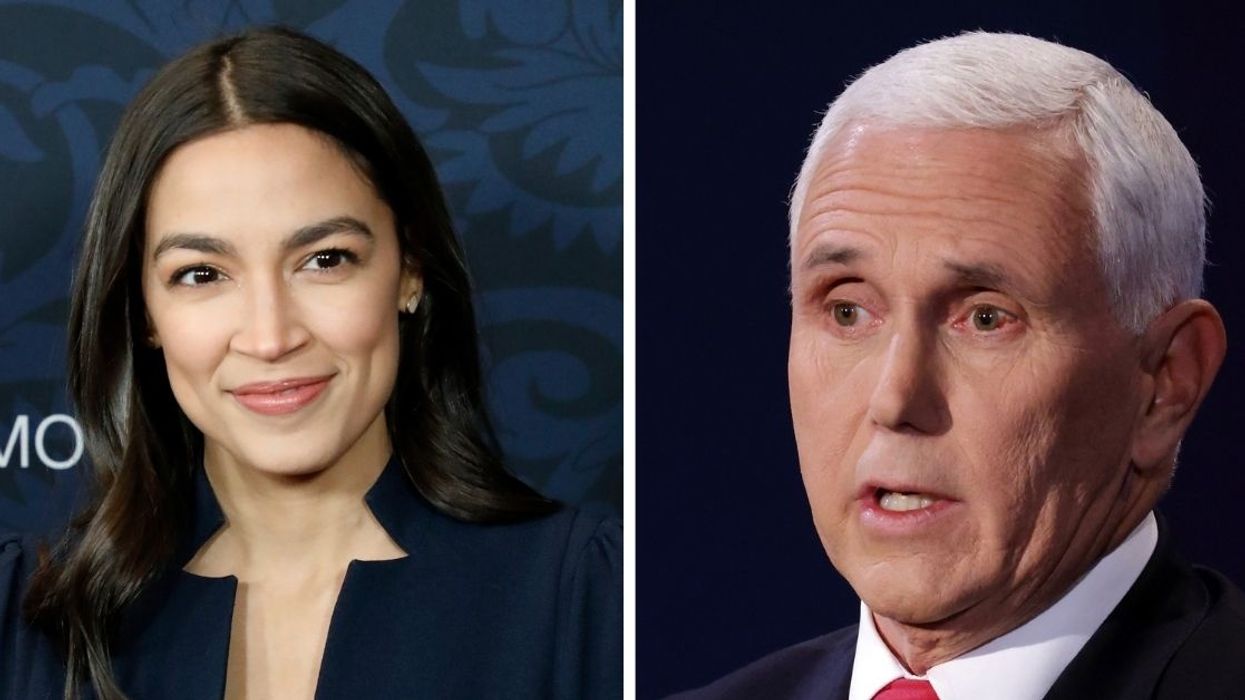 AOC Swiftly Shuts Down Mike Pence For Claiming He's 'Pro-Life' During Vice Presidential Debate
