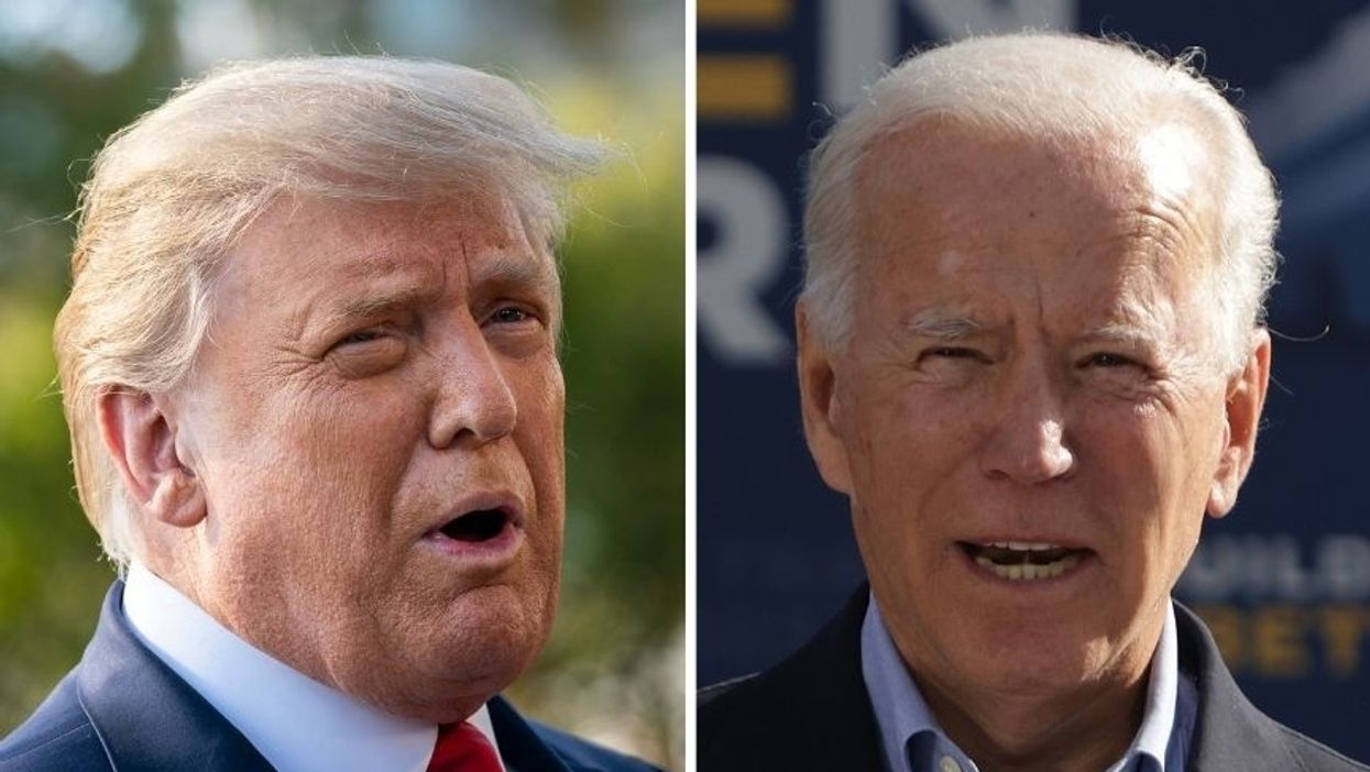 Trump Kept Coughing Through Bonkers Hannity Interview But Accused Biden of 'Choking Like a Dog'