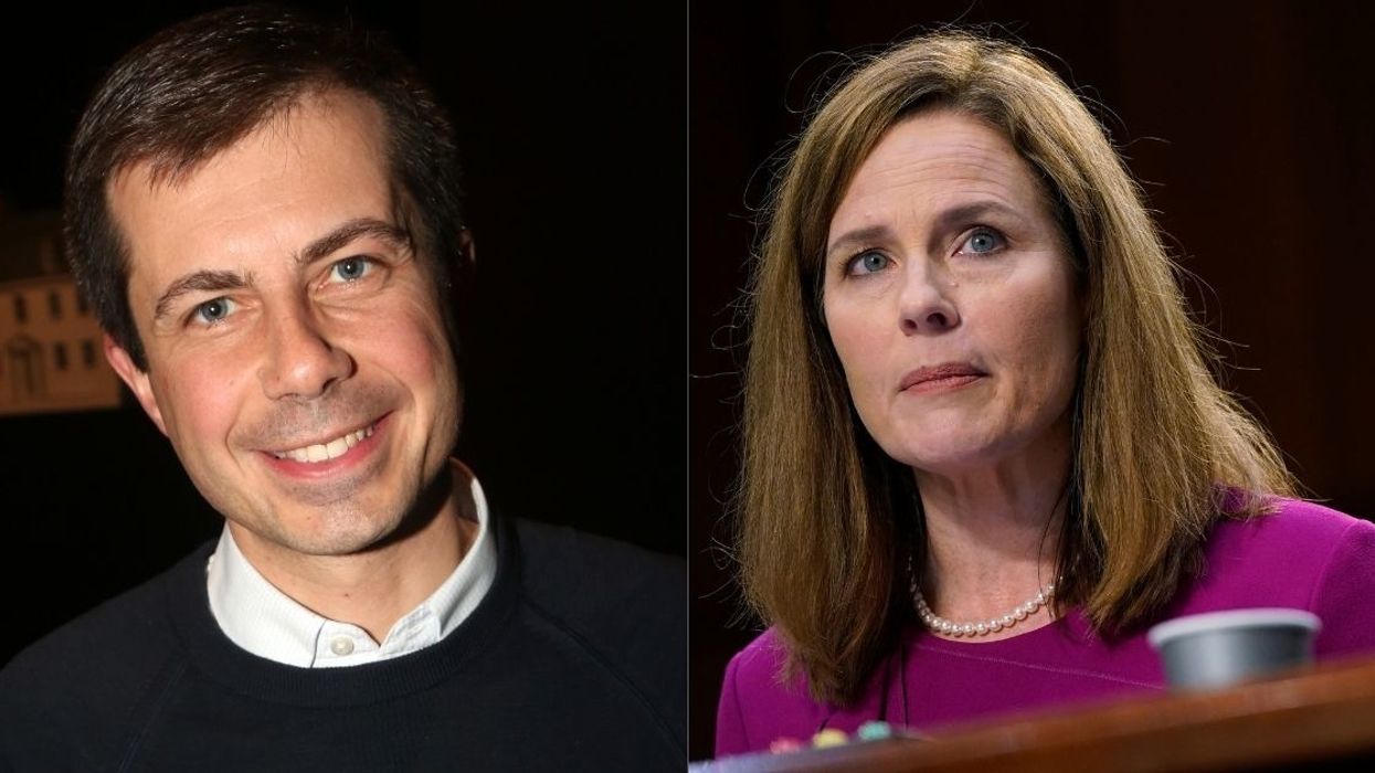 Pete Buttigieg Expertly Exposes Amy Coney Barrett's Opening Statement For Condoning 'Judicial Activism'