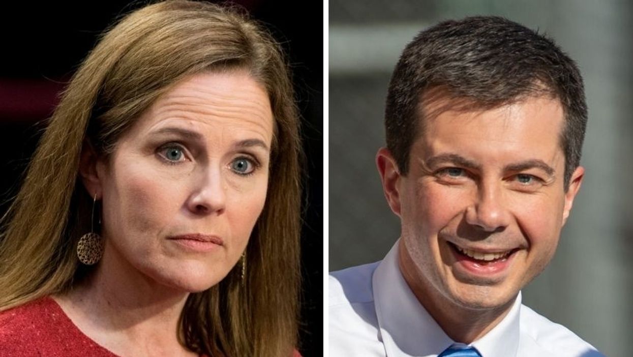 Mayor Pete Had the Perfect Response After Amy Coney Barrett Called Being Gay 'Sexual Preference'