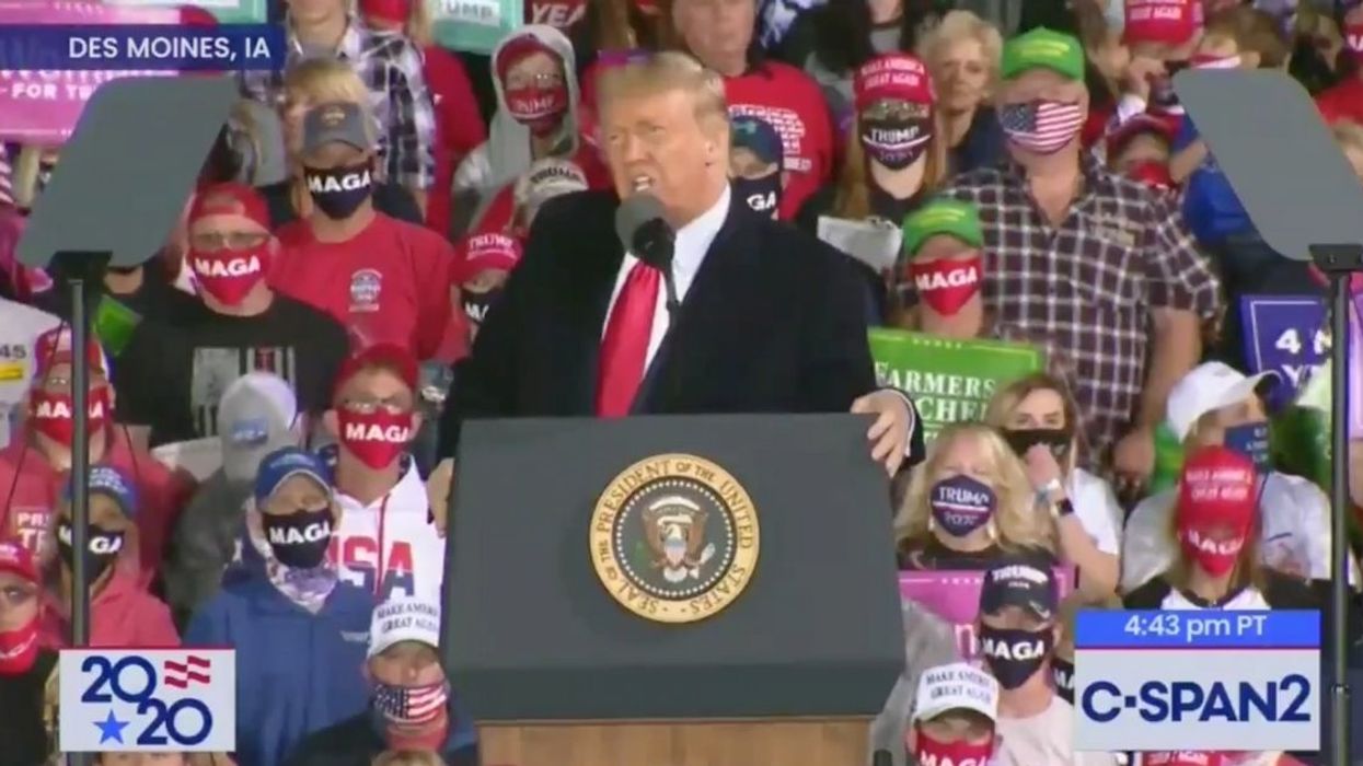 Trump Repeatedly Mispronounced 'Burisma' At Rally And Tried To Pass It Off As Purposeful—But Nobody's Buying It