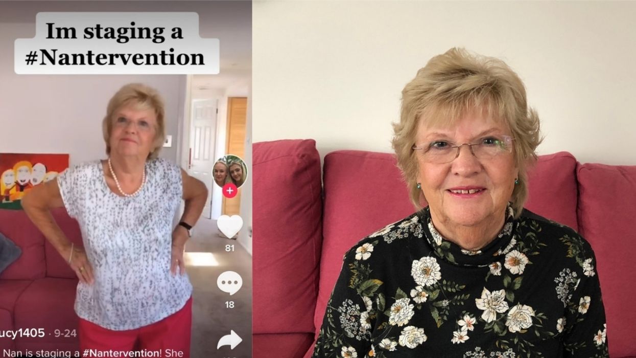 Grandma Stages 'Nantervention' With TikTok Dance To Send Message To Teens About Social Distancing