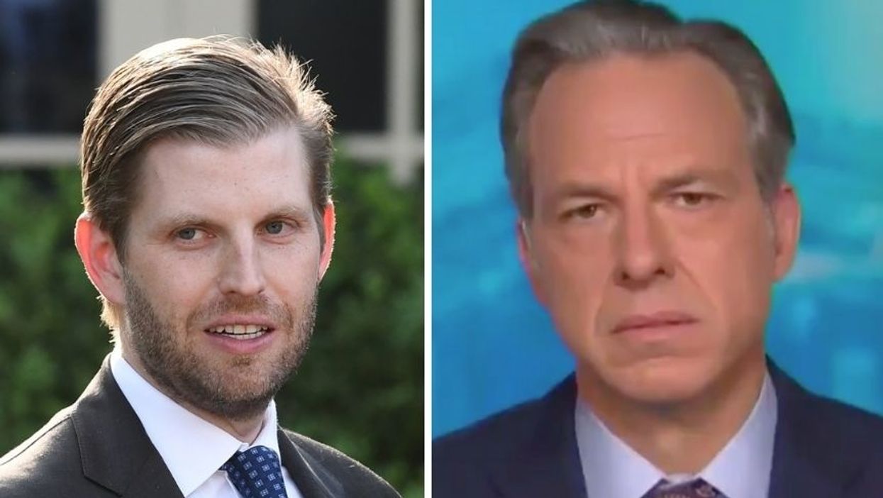 Eric Trump Dragged for Defending Lara Trump After Jake Tapper Shut Her Down Live on Air for Biden Attack