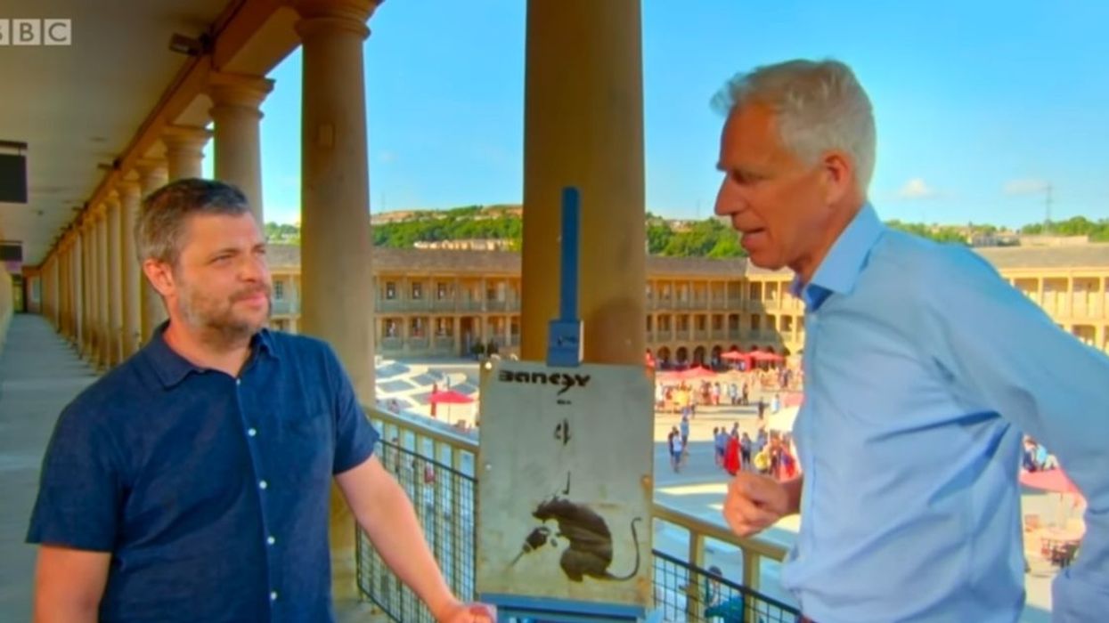 Guy Gets A Reality Check After Removing Banksy Artwork From Wall To Cash In On 'Antiques Roadshow'
