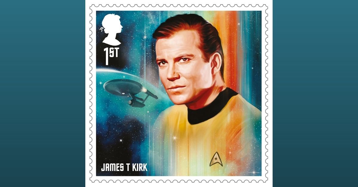 The Royal Mail Is Issuing An Impressive Set Of New Stamps To Celebrate 50 Years Of 'Star Trek'
