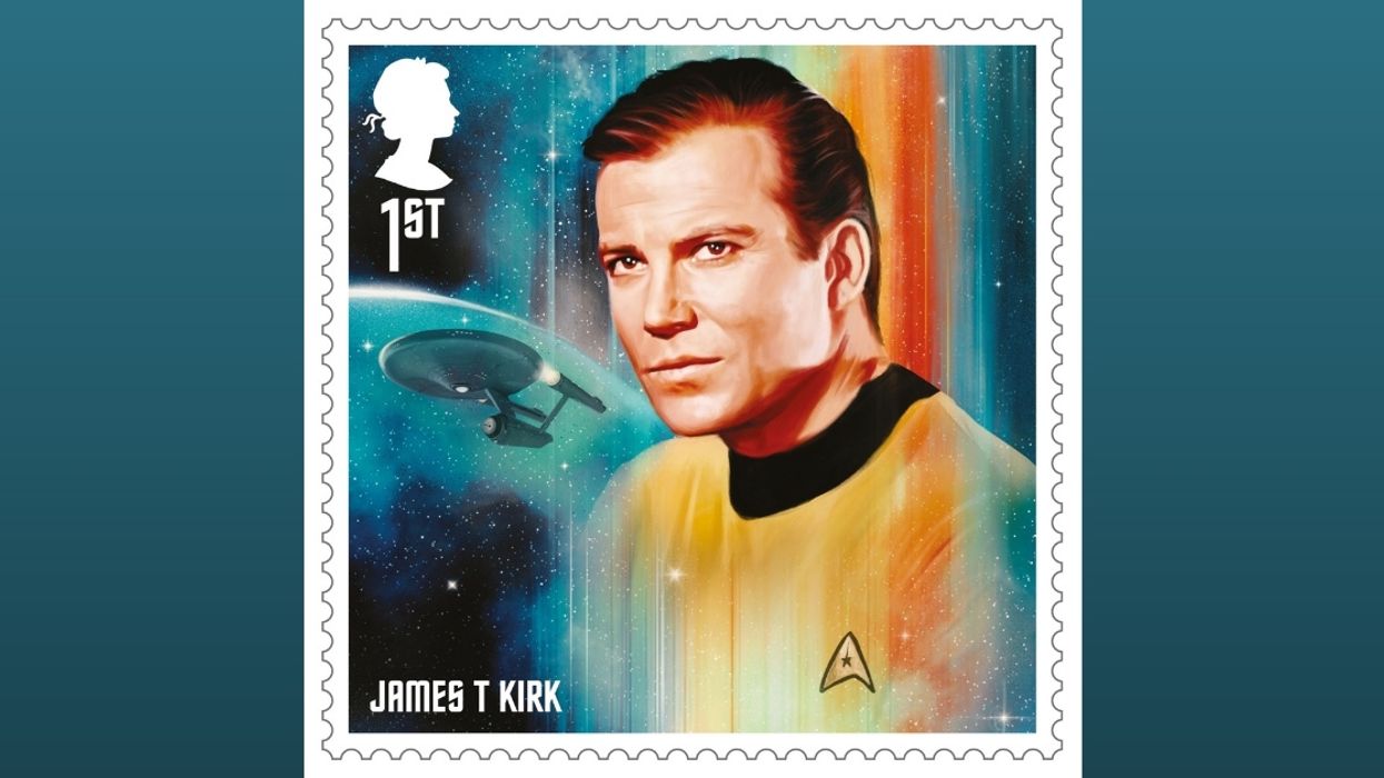 The Royal Mail Is Issuing An Impressive Set Of New Stamps To Celebrate 50 Years Of 'Star Trek'