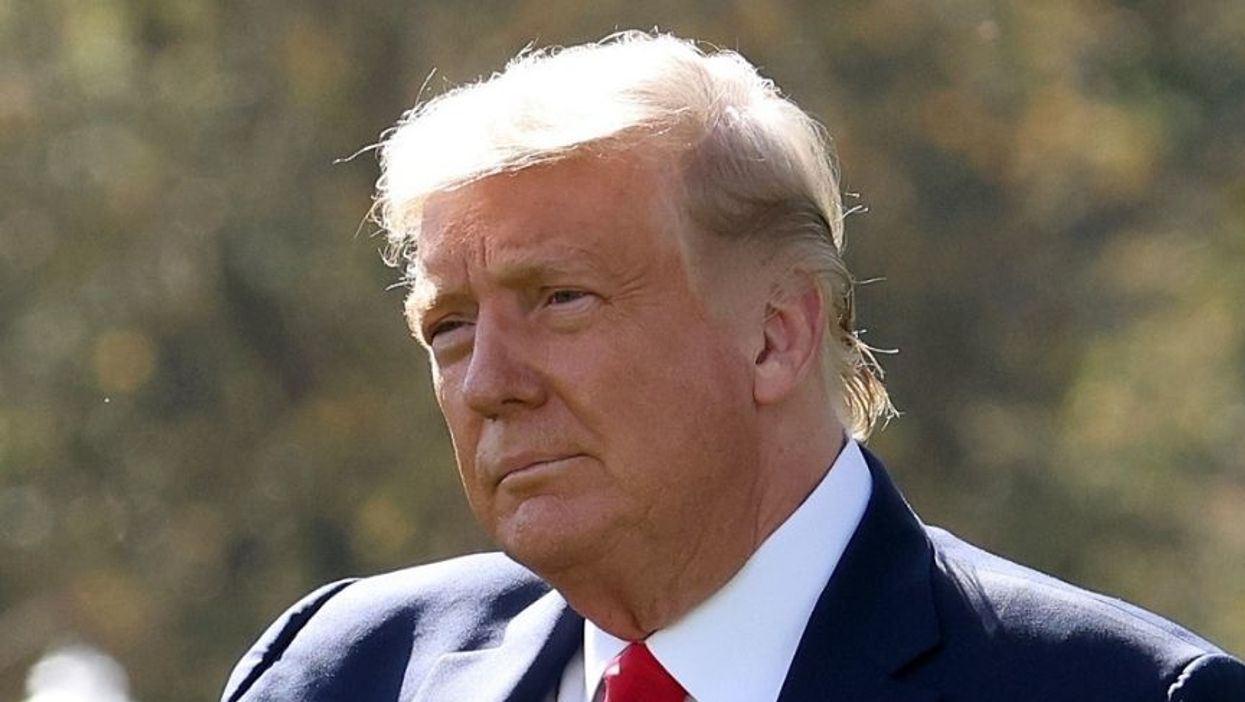 Trump Campaign Mocked for Printing Out Tweet for Reporters Showing Trump Ahead Among Those Who Haven't Voted Yet