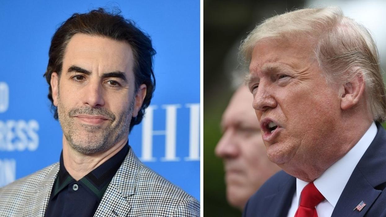 'Borat' Star Sacha Baron Cohen Hits Back After Trump Calls Him A 'Creep' Who Isn't 'Funny'