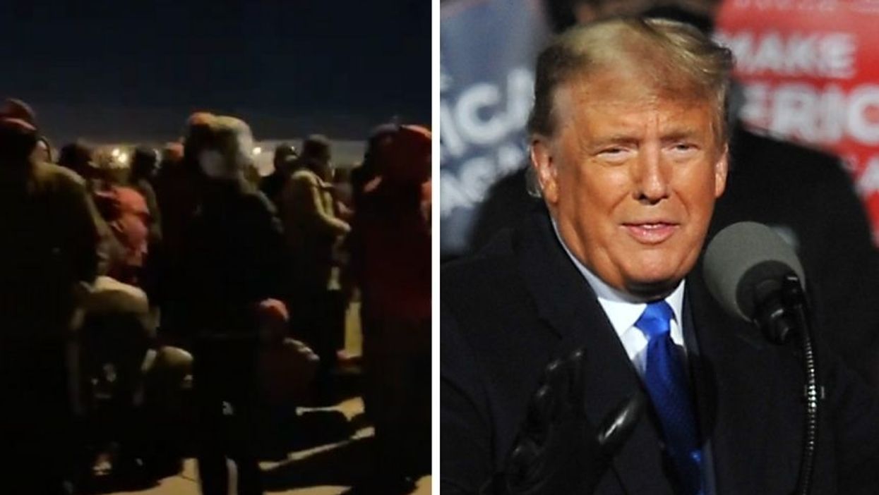 First Responders Deployed After Trump Supporters Were Stranded in the Cold After Omaha MAGA Rally